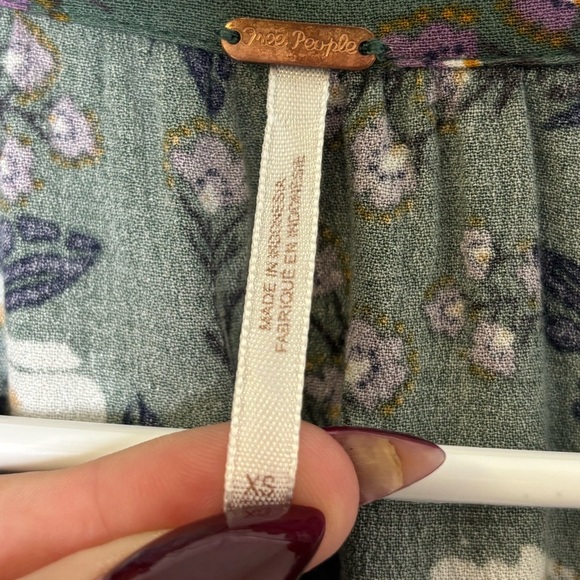 Free People Magic Mystery Floral Tunic Dress - Picture 5 of 8